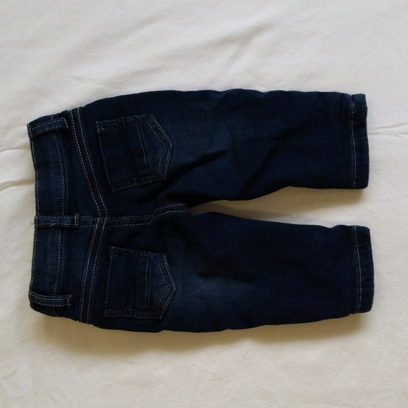 mayoral jersey-lined stretch denim jeans 2-4 months baby - Picture 4 of 9